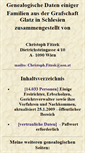 Mobile Screenshot of grafschaft-glatz-genealogie.info